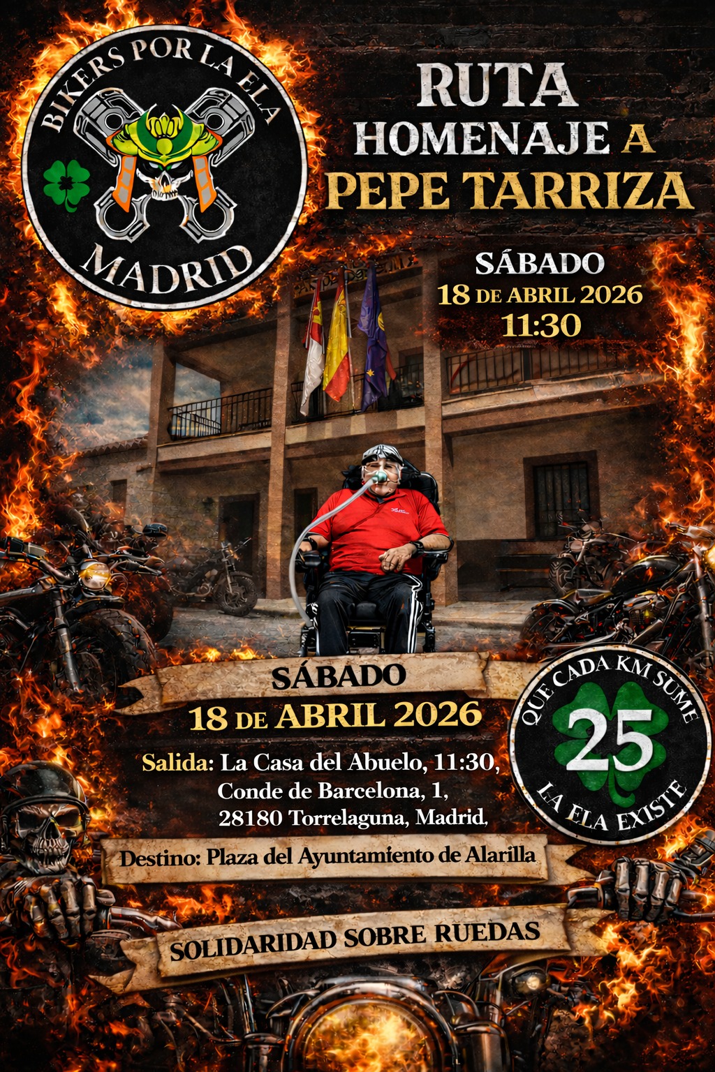 RUTA HOMEJANE A PEPE TARRIZA